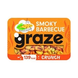 Image of Graze Smoky Barbeque Crunch Punnet Pack of 9 C002645 PX70019