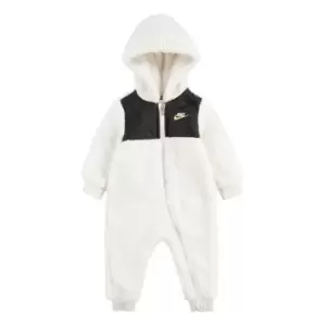 Image of Nike Sherpa Coverall Bb99 - White