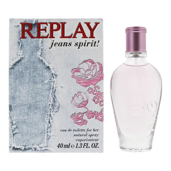 Image of Replay Jeans Spirit Eau de Toilette For Her 40ml