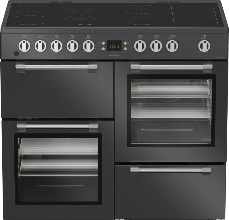 Image of Leisure Cookmaster CK100C210T 100cm Electric Range Cooker with Ceramic hob Hob - Anthracite - A Rated