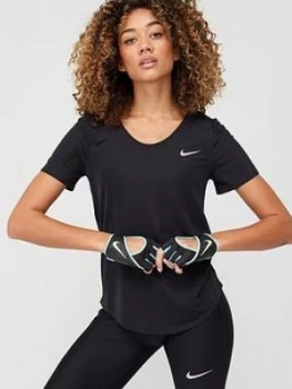Image of Nike Icon Clash V-Neck Tee - Black