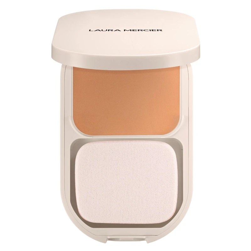 Image of Laura Mercier Real Flawless Feathermatte Powder Foundation 3WButtrrsctch female One Size