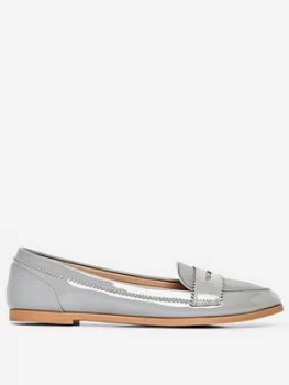Image of Dorothy Perkins Loyle Loafer - Grey