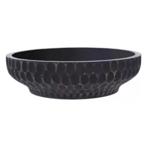Image of Kara Black Finish Bowl Medium