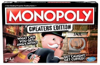 Image of Monopoly Game: Cheaters Edition from Hasbro Gaming