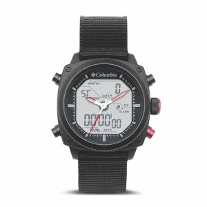 Image of Columbia CSC05-003 Ridge Runner Analog-Digital Black Nylon Watch