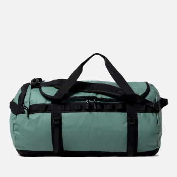 Image of The North Face Base Camp Duffel Bag L - Lauren Wreath Green/TNF Black