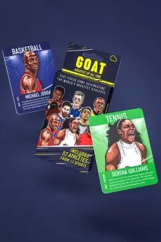 Image of GOAT - The Greatest of All Time Sports Legends Spoons Card Game