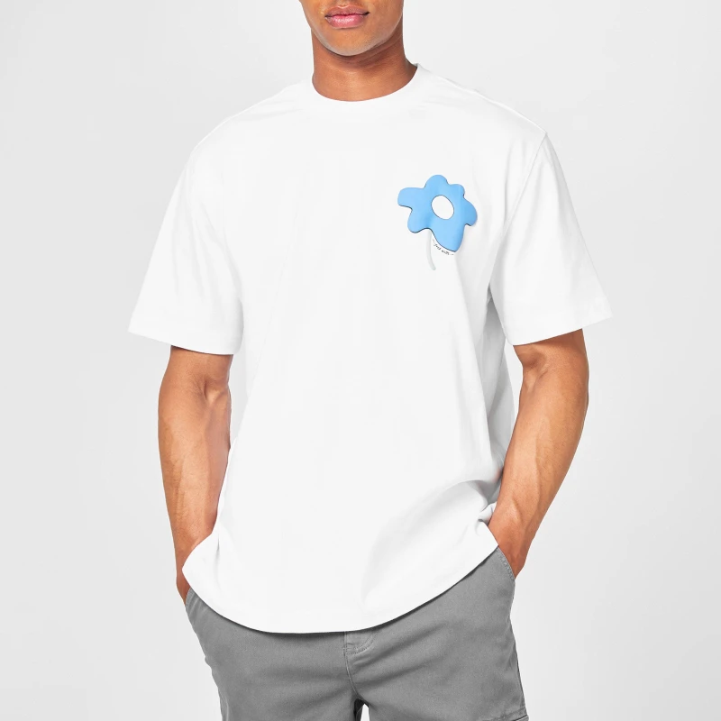 Image of Jack Wills Floral Graphic T-Shirt - Black S