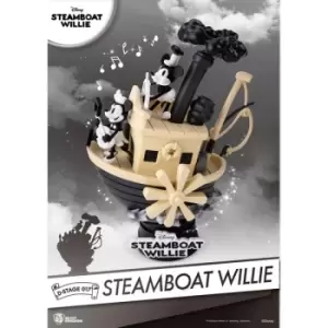 Image of Steamboat Willie D-Stage PVC Diorama Mickey & Minnie 15 cm