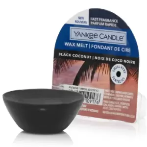 Image of Yankee Candle Wax Melt Single Black Coconut