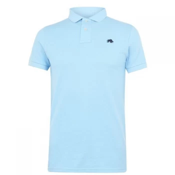 Image of Raging Bull Fly Polo Shirt - Sky Blue64