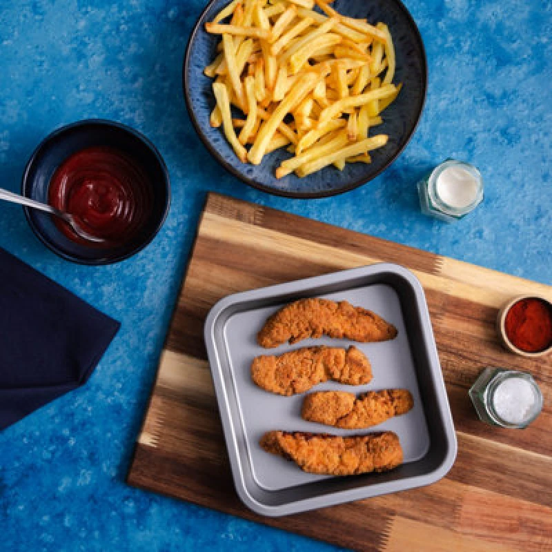 Image of Betterware Air Fryer Accessories Set 2 21Cm Square Tins