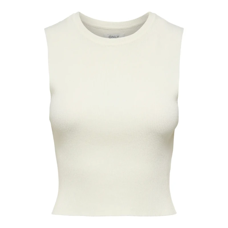 Image of Only Womens knitted tank top Only Majli Blanc Female L