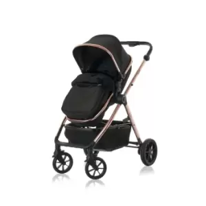 Image of Obaby Zoli Stroller Black And Rose