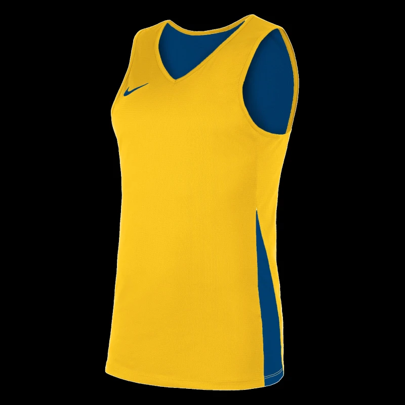 Image of Nike Tm Bskbl Rv Jsy Tr Yellow/Blue male 3XL