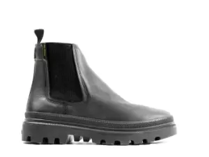 Image of Palladium Boots Womens PALLATROOPER CHELSEA BLACK/BLACK