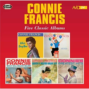 Image of Connie Francis - Five Classic Albums CD