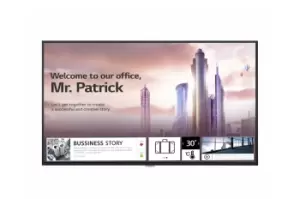 Image of LG 65UH5F-H Signage Display Digital signage flat panel 165.1cm (65") IPS 500 cd/m² 4K Ultra HD Black Built-in processor Web OS 24/7