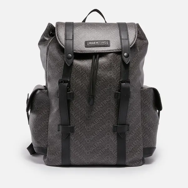 Image of Valentino Tyrone Recycled Monogram Faux Leather Backpack