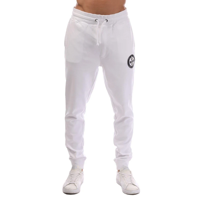 Image of Boss Javan Tracksuit Bottoms White male 2XL