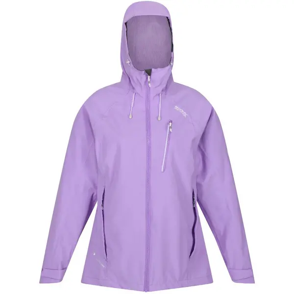 Image of Regatta Womens/Ladies Birchdale Waterproof Durable Hooded Jacket Coat 12 - Bust 36' (92cm)