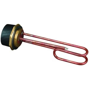 Image of Wickes Copper Cylinder Immersion Heating Element - 11in