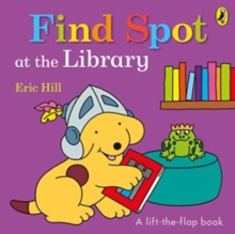Image of Eric Hill Find Spot at the Library Book Multi unisex