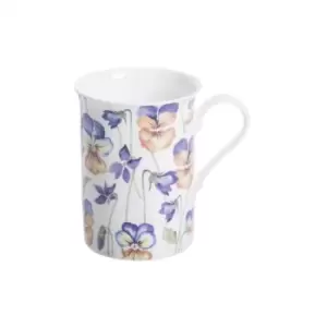 Image of Price & Kensington Viola & Sweetpea Assorted Bone China Mug