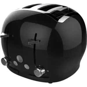 Image of The Funky Appliance Company FT01BLACK 4 Slice Toaster