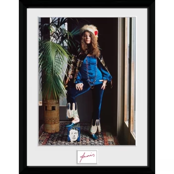 Image of Janis Joplin - Wolman Colour Collector Print