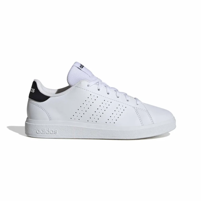 Image of adidas Advantage Base 2.0 Shoes Kids - White White 4