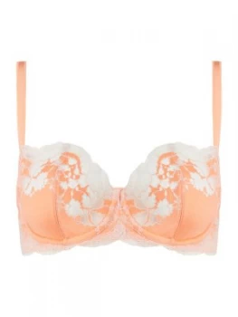 Image of Wacoal Lace Affair Underwire Bra Orange