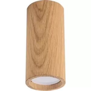 Image of Oak Surface Mounted Downlight, Wood, 1x GU10