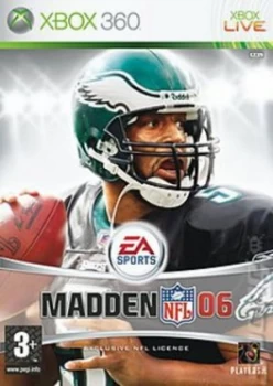 Image of Madden NFL 06 Xbox 360 Game