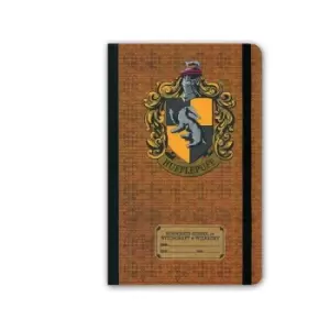 Image of Harry Potter Notebook Hufflepuff Logo