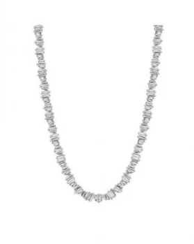 Image of Jon Richard Allway Baguette Necklace