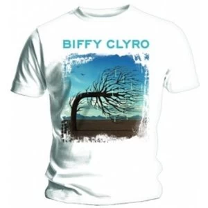 Image of Biffy Clyro Opposites White T Shirt: Medium