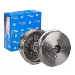 Image of DELPHI Brake Drum BFR538 Rear Brakes,Drum Brake RENAULT,TWINGO II (CN0_),Clio IV Schragheck (BH_),Twingo II Kasten / Schragheck (CNO_),CLIO IV Kasten