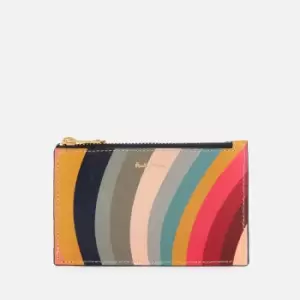 Image of Paul Smith Womens Swirl Zip Purse - Multicolour - One Size