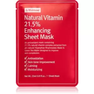 Image of By Wishtrend Natural Vitamin Strengthening Sheet Mask 23 ml