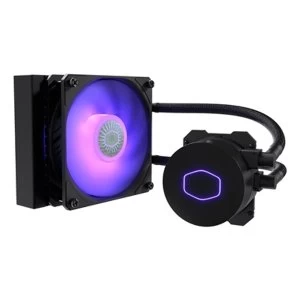 Image of Cooler Master MasterLiquid ML120L V2 RGB Universal Socket 120mm PWM 1800RPM RGB LED AiO Liquid CPU Cooler