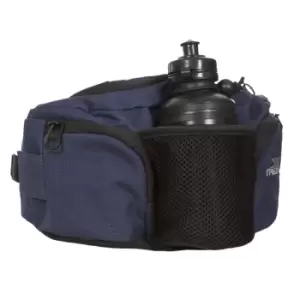 Image of Trespass Vasp Bumbag / Waistbag / Hippack With Drinks Bottle (One Size) (Navy Blue)