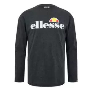 Image of Ellesse Grazie Long Sleeve T Shirt - Grey