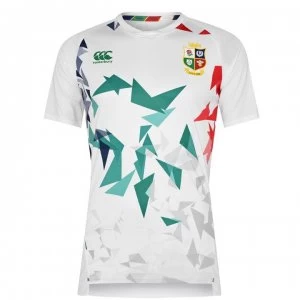 Image of Canterbury British and Irish Lions Superlight Graphic T Shirt Mens - Bright WHITE