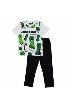 Image of Glitching Creeper Pyjama Set