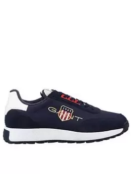 Image of GANT Garold Trainers, Navy, Size 8, Men