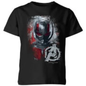 Image of Avengers Endgame Ant Man Brushed Kids T-Shirt - Black - 3-4 Years
