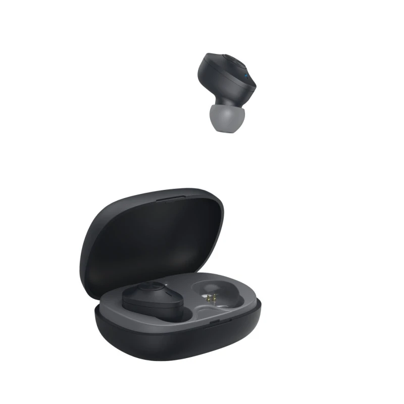 Image of Hama Hama Freedom TWS Bluetooth Headphones, In-Ear, Bass Boost, Ear Buds with Charge Box - Black HAM-499714
