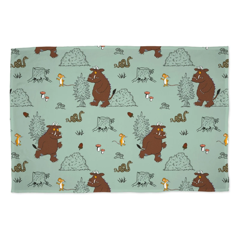 Image of The Gruffalo Woodland Fleece Blanket